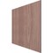 Ekena Millwork 15 3/4W x 15 3/4H x 1/4T Wood Hobby Board, Walnut HBW16X16X250AWA - alternate 2